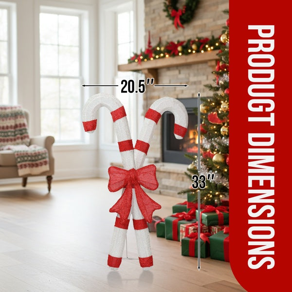 Christmas Candy Cane Decoration