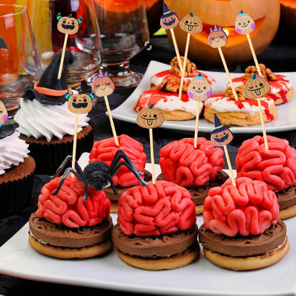 Halloween Food and Drink Picks - 100 count (12.6 cm)