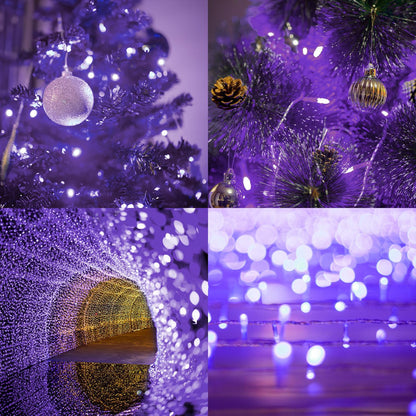 Purple Halloween Fairy Lights (66ft)
