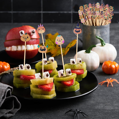 Halloween Food and Drink Picks - 100 count (12.6 cm)
