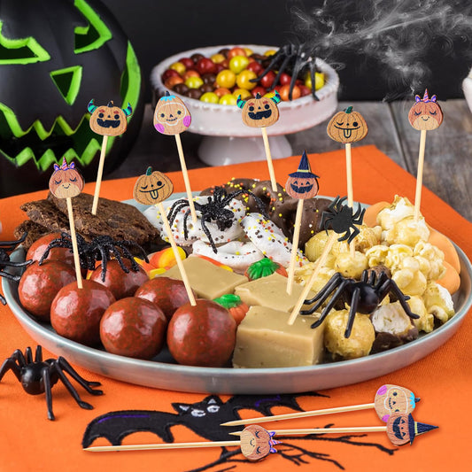 Halloween Food and Drink Picks - 100 count (12.6 cm)