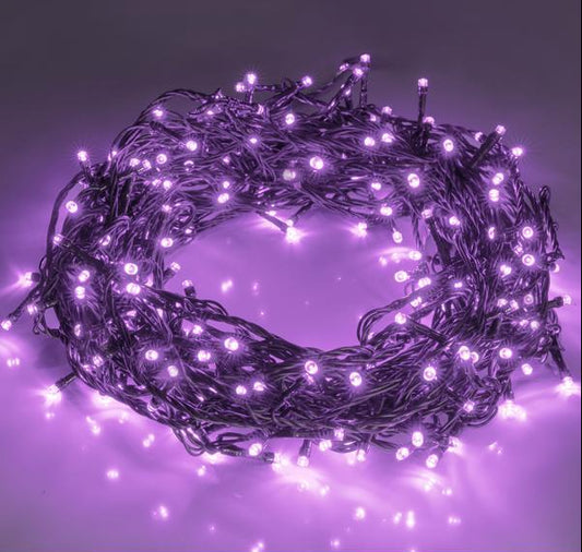 Purple Halloween Fairy Lights (66ft)