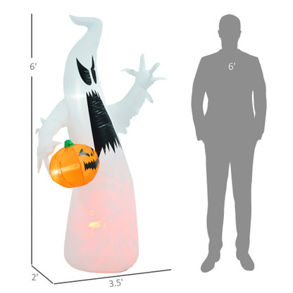 Inflatable Halloween Ghost Blow Up (6ft)