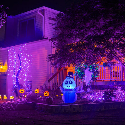 Purple Halloween Fairy Lights (66ft)